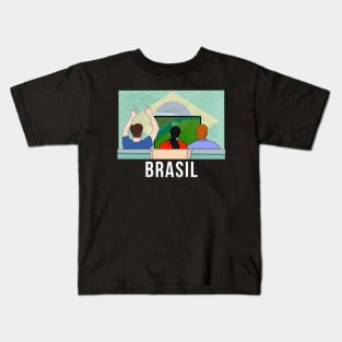 Brasil Fans Kids T-Shirt